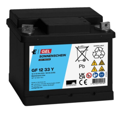 Akumulator żelowy trakcyjny - 12V 38Ah M6 męskie - 31306004 - SONNENSCHEIN
