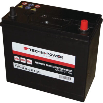 Akumulator rozruchowy - 12V 45Ah 330A EN NS60 prawy+ - 31307030 - TECHNI-POWER