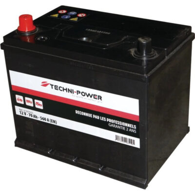 Akumulator rozruchowy - 12V 70Ah 560A EN M10 lewy+ - 31307033 - TECHNI-POWER