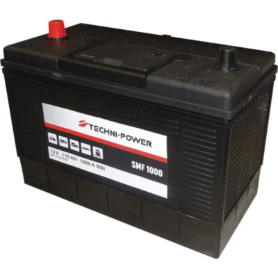 Akumulator kwasowo-ołowiowy - rozruchowy 12V 110Ah 1000A EN SMF1000 - 31307038 - TECHNI-POWER
