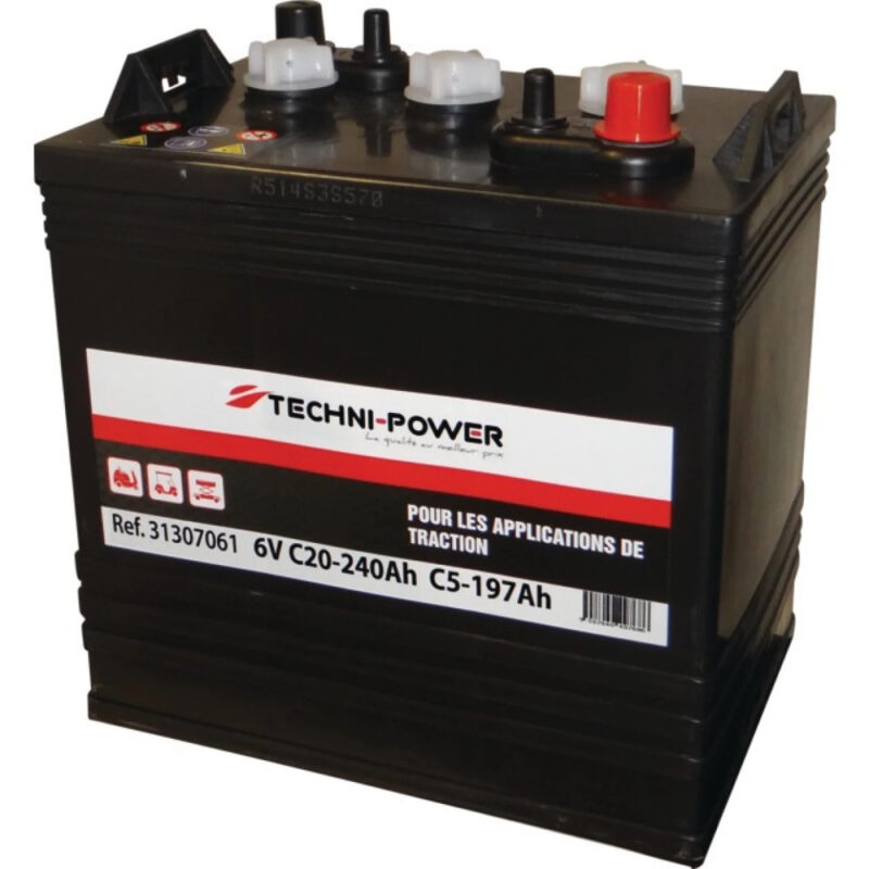 Akumulator kwasowo-ołowiowy - trakcyjny 6V 240Ah GC2 - 31307061 - TECHNI-POWER