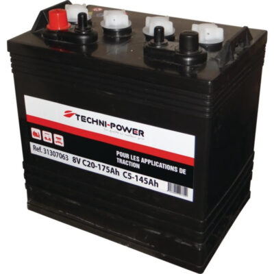 Akumulator kwasowo-ołowiowy - trakcyjny 8V 175Ah GC8 - 31307063 - TECHNI-POWER