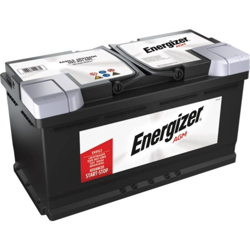 Akumulator rozruchowy AGM - 12V 95Ah 850A EN prawy+ - 31307207 - ENERGIZER