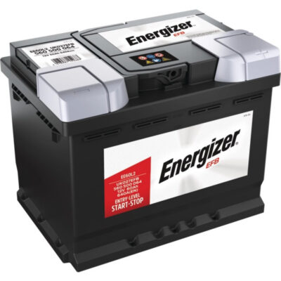 Akumulator rozruchowy EFB - 12V 60Ah 640A EN L2 prawy+ - 31307211 - ENERGIZER
