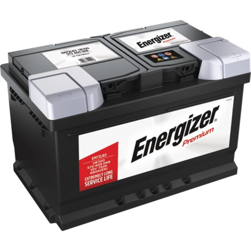 Akumulator rozruchowy - EM72LB3 12V 72Ah 680A EN prawy+ - 31307237 - ENERGIZER