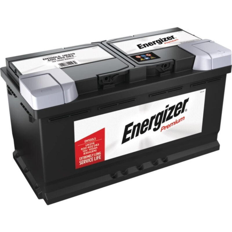 Akumulator rozruchowy - EM100L5 12V 100Ah 830A EN prawy+ - 31307243 - ENERGIZER