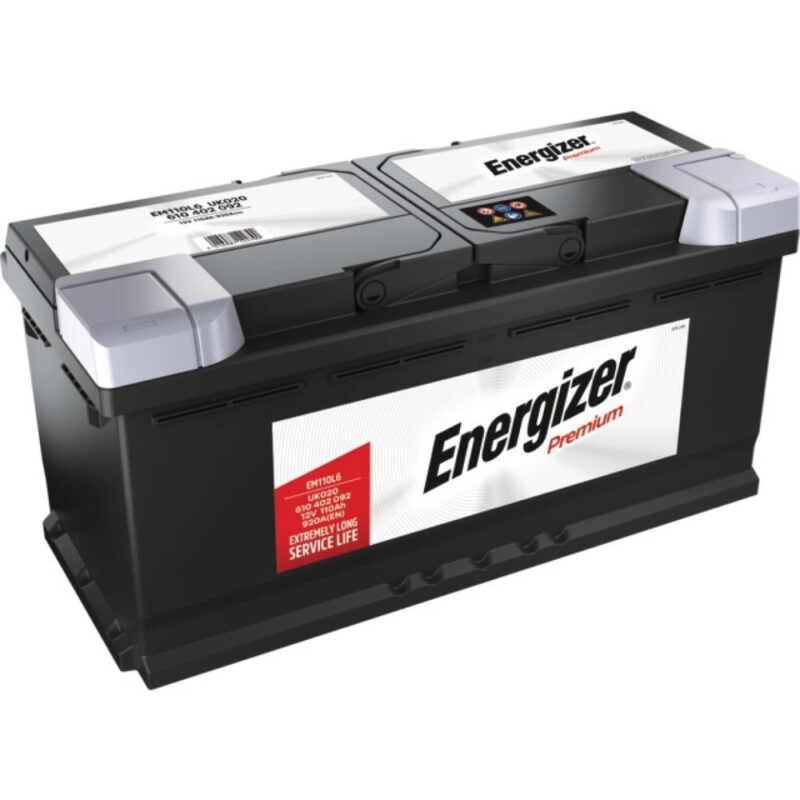 Akumulator rozruchowy - EM110L6 12V 110Ah 920A EN prawy+ - 31307245 - ENERGIZER