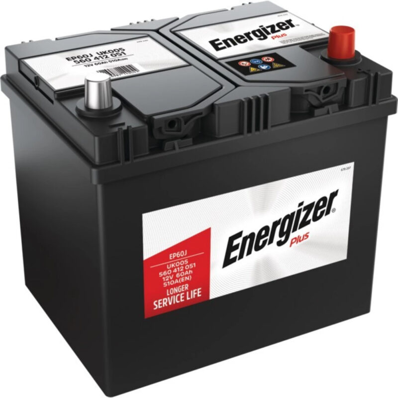 Akumulator rozruchowy - EP60J 12V 60Ah 510A EN prawy+ - 31307261 - ENERGIZER