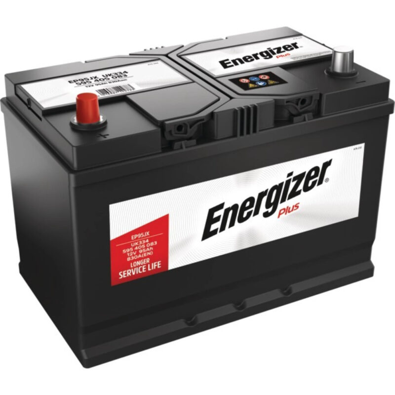 Akumulator rozruchowy - EP95JX 12V 95Ah 830A EN lewy+ - 31307275 - ENERGIZER