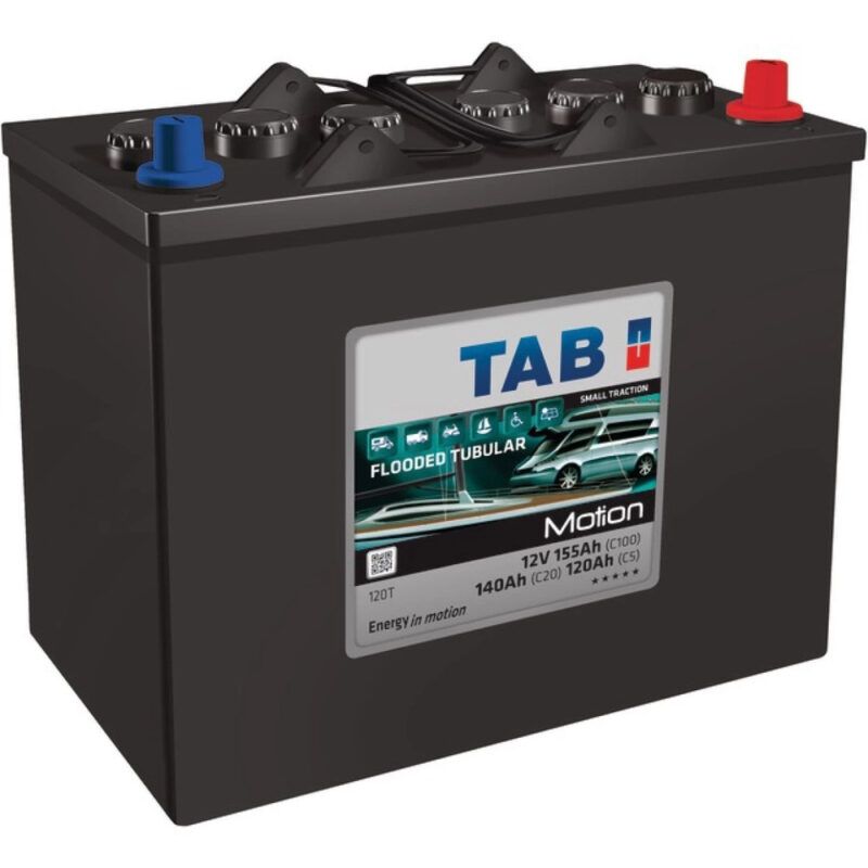 Akumulator półtrakcyjny rurowy - 12V 115Ah C20 prawy+ - 31308001 - TAB