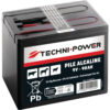 Bateria alkaliczna Zinc-Air do ogrodzeń elektrycznych - 9V 90Ah - 31308010 - TECHNI-POWER