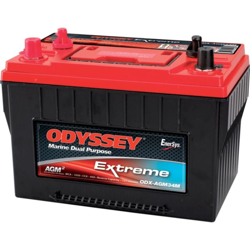Akumulator rozruchowy AGM - ODX-AGM34M 12V 68Ah 850A CCA lewy+ - 31310093 - ODYSSEY