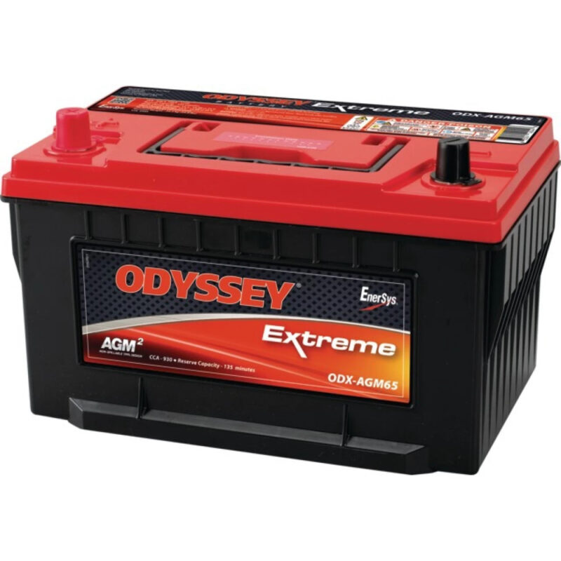 Akumulator rozruchowy AGM TPPL - ODX-AGM65 12V 74Ah 950A CCA lewy+ - 31310102 - ODYSSEY