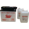 Akumulator rozruchowy kwasowo-ołowiowy - 12V 19Ah YB16CL-B prawy+ - 31311066 - TECHNI-POWER